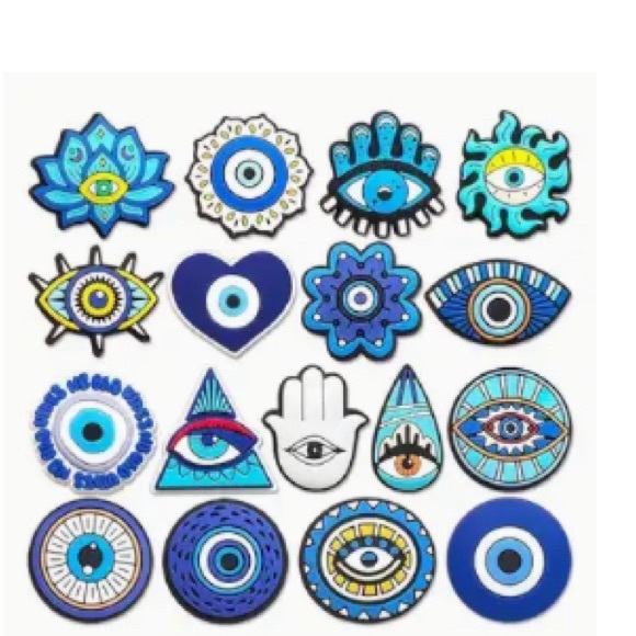 5 for $10!! A Full Variety of Fun And Colorful Shoe Croc Charms - Picture 6 of 15